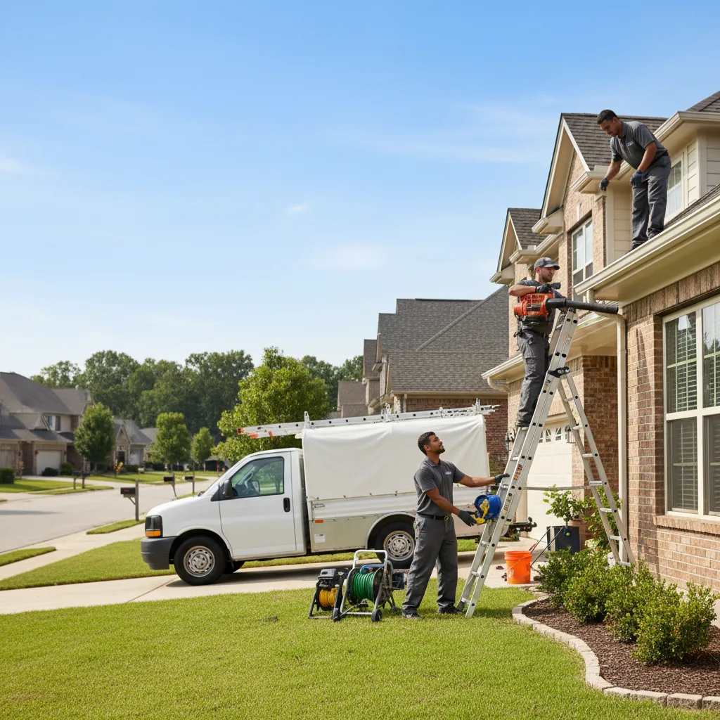 Home Gutter Service in Buckholts, TX near me